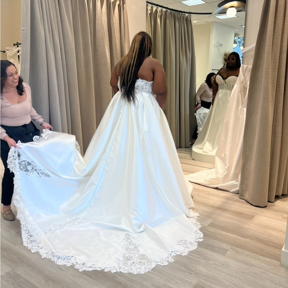 Beautiful Wedding Ball Gown Looking for a Princess - Picture 10 of 14